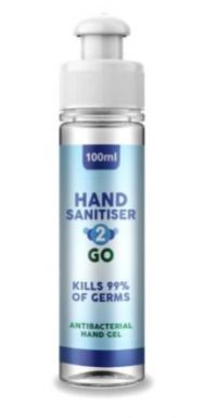 Sanitiser Hand Gel 100ml Bottle (Min Order Qty 64)