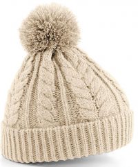 Cable Knit Snowstar Beanie
