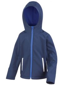 Jnr Plain TX Performance Hooded Softshell