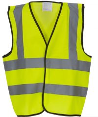 Jnr High Viz Yellow Vest