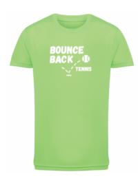 Bounce Back Tennis Logo T-Shirt (Age Group 9-10)