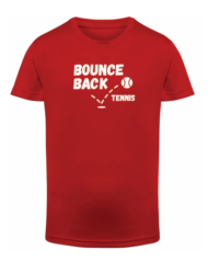 Bounce Back Tennis Logo T-Shirt (Age Group 5-8)