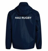 Harper Adams University Full Zip Rain Jacket Mens Rugby