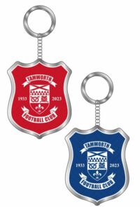 Tamworth FC Metal Logo Keyring