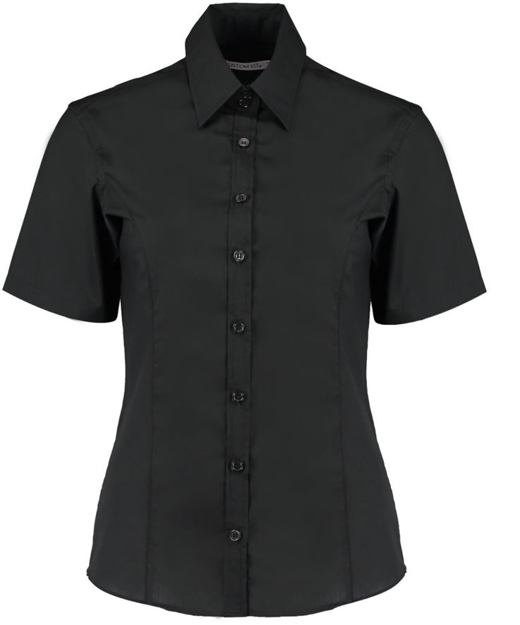 KK743F-ladies-short-sleeve-business-shirt-3