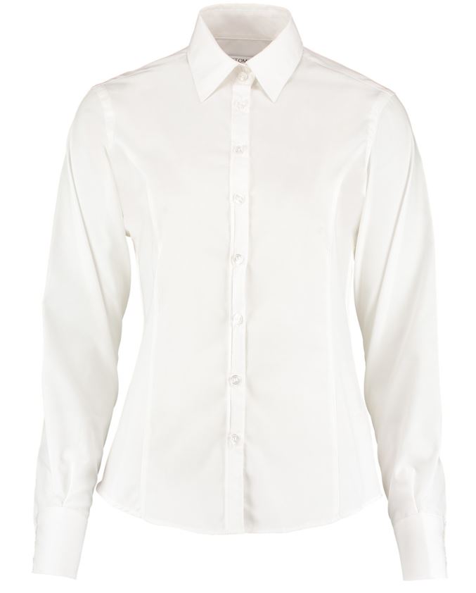 KK743F-ladies-long-sleeve-business-short-main
