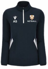KES VI LICHFIELD REGIONAL NETBALL 1/4 ZIP MIDLAYER
