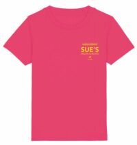 Sue’s Swim School Pink Kids T-Shirt