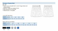 Landau Forte Academy School Pleated Skirt Girls