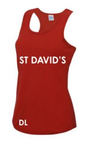 St Davids College Netball Vest