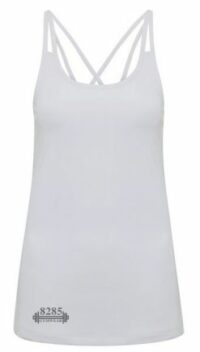 8285 Womens Lazer Cut Spaghetti Strap Vest