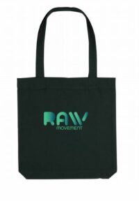 Raw Movement Woven Tote Bag