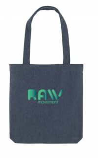 Raw Movement Woven Tote Bag